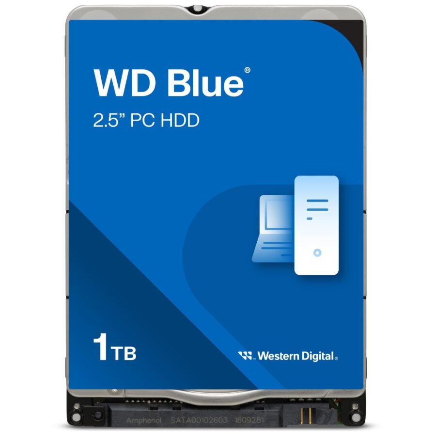 HD INT 2.5" 2TB WD BLUE SATA 6G/S 5400RPM